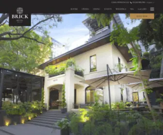 Hotelbrick.com(Boutique Hotel in Mexico City) Screenshot