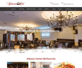 Hotelbrits.co.za(Ambiance, comfort and excellent food) Screenshot