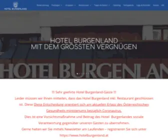 Hotelburgenland.com(Hotel Burgenland) Screenshot