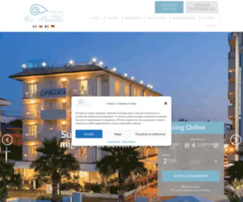 Hotelcabianca.it(Hotel Riccione 3 Stelle Hotel Riccione sul Mare) Screenshot
