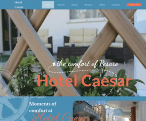 Hotelcaesar.net(Comfort, scopri le nostre camere) Screenshot