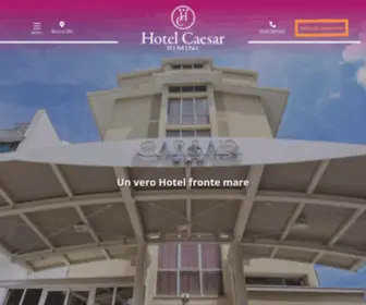 Hotelcaesarrimini.com(Hotel fronte mare a Rimini) Screenshot
