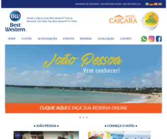 Hotelcaicara.com(BEST WESTERN Hotel Caiçara na melhor localização de João Pessoa) Screenshot