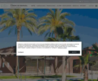 Hotelcamino.net(Hotel Camino de Granada en Granada) Screenshot