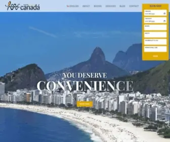 Hotelcanada.com.br(Hotel Canadá) Screenshot