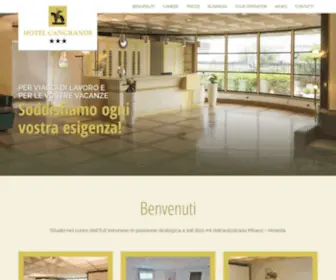 Hotelcangrande.it(Hotel Cangrande) Screenshot