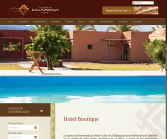 Hotelcanontalampaya.com(Villa Unión) Screenshot