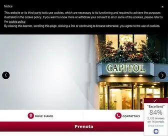 Hotelcapitolmilano.com(Hotel Capitol Milano) Screenshot