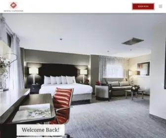 Hotelcapstone.com(Friendly Hotel in Tuscaloosa AL near University of Alabama) Screenshot