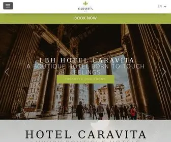 Hotelcaravita.it(Boutique Hotel Caravita Roma) Screenshot