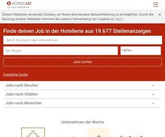 Hotelcareer.de(Hotel Jobbörse) Screenshot