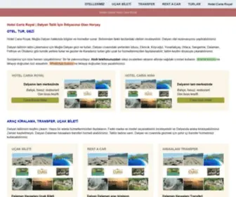 Hotelcaria.com(Muğla Ortaca Dalyan) Screenshot