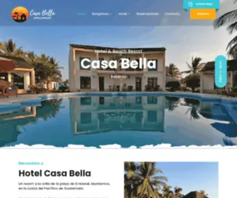 Hotelcasabellagt.com(Casa Bella Monterrico) Screenshot