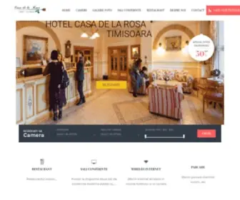 Hotelcasadelarosa.ro(Casa De la Rosa) Screenshot