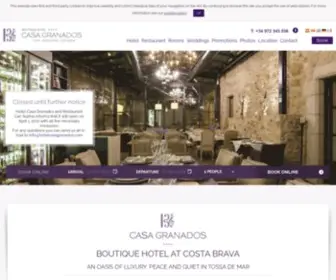 Hotelcasagranados.com(Hotel Casa Granados) Screenshot