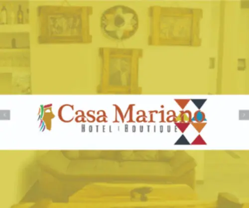 Hotelcasamariano.com(Hotel Boutique) Screenshot