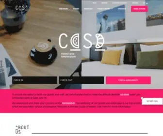 Hotelcasa.nl(Hotel Casa Amsterdam) Screenshot