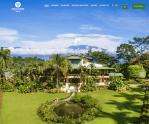 Hotelcasaturire.com(Hotel Casa Turire) Screenshot