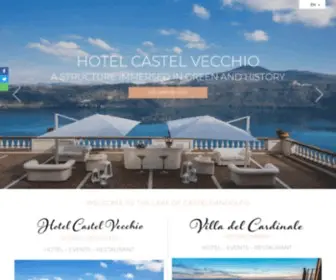 Hotelcastelvecchio.com(Gruppo Hotel Castel Vecchio Castel Gandolfo) Screenshot