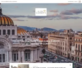 Hotelcastropol.com(Hotel Castropol Ciudad de México) Screenshot