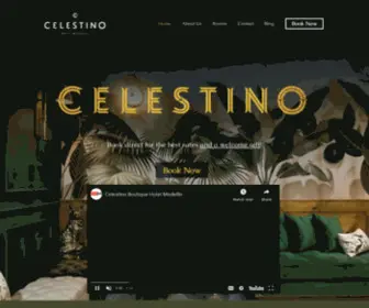 Hotelcelestino.com(Celestino Boutique Hotel) Screenshot