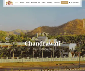 Hotelchandrawatipalace.com(Hotel Chandrawati Palace) Screenshot