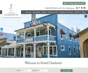 Hotelcharlotte.com(Hotel Charlotte) Screenshot