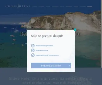 Hotelchiaiadiluna.com(Albergo con ristorante) Screenshot