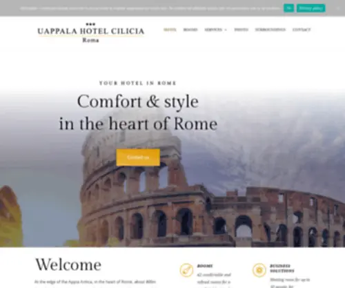 Hotelcilicia.com(Uappala Hotel Cilicia) Screenshot