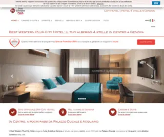 Hotelcitygenova.it(Best Western Plus City Hotel) Screenshot