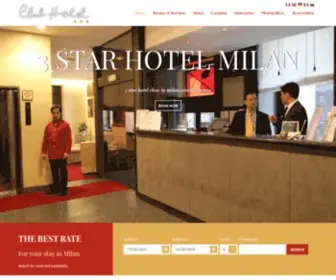 Hotelclubmilano.com(Hotel Club Milano) Screenshot