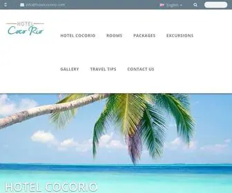 Hotelcocorio.com(Hotel Coco Rio special deal packages Playa del Carmen) Screenshot