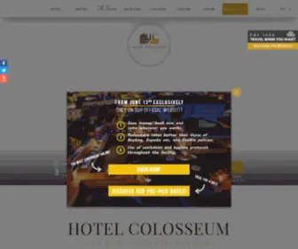 Hotelcolosseum.com(Hotel Colosseum Roma) Screenshot