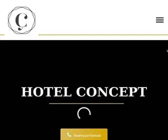 Hotelconcept.mx(México) Screenshot