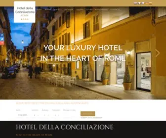 Hotelconciliazione.it(Hotel Della Conciliazione Roma) Screenshot