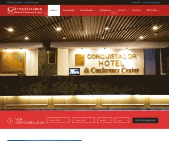 Hotelconquistador.com.gt(Conquistador Hotel & Conference Center) Screenshot