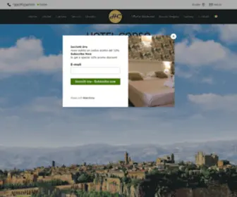 Hotelcorso.net(Hotel ad Orvieto) Screenshot