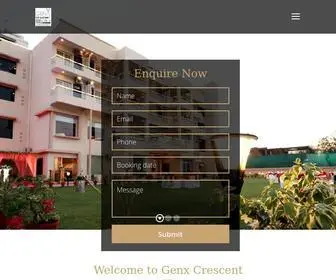 Hotelcrescentlucknow.com(Best banquet hall for Engagement) Screenshot