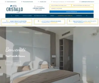 Hotelcristalloriccione.it(Hotel Cristallo Riccione) Screenshot