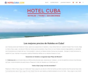 Hotelcuba.com(Vacaciones en Cuba) Screenshot