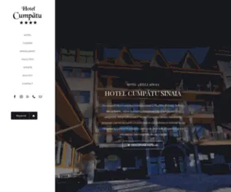 Hotelcumpatu.ro(Hotel Cumpătu) Screenshot