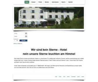 Hoteldanis.ch(Hotel Danis) Screenshot