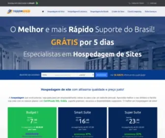 Hoteldaweb.com.br(Hospedagem) Screenshot