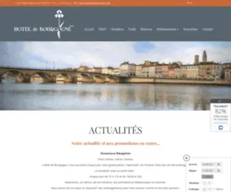 Hoteldebourgogne.com(Hôtel) Screenshot