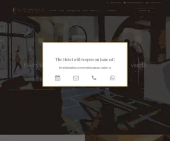 Hoteldegliorafi.it(Luxury Florence Hotel 4 star) Screenshot