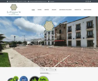 Hoteldelacasona.com(San Miguel de Allende) Screenshot