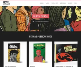 Hoteldelasideas.com(Editorial Argentina de Historieta) Screenshot