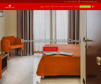 Hoteldelcorsomilan.com(Hotel del Corso) Screenshot