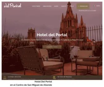 Hoteldelportalsanmiguel.com(San Miguel de Allende) Screenshot