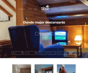 Hoteldeltarter.com(Hotel en Andorra a pie de pistas de Grandvalira) Screenshot